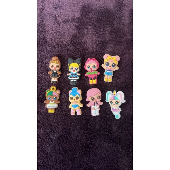 6 FOR $15 New surprise doll croc charms - Picture 2 of 2